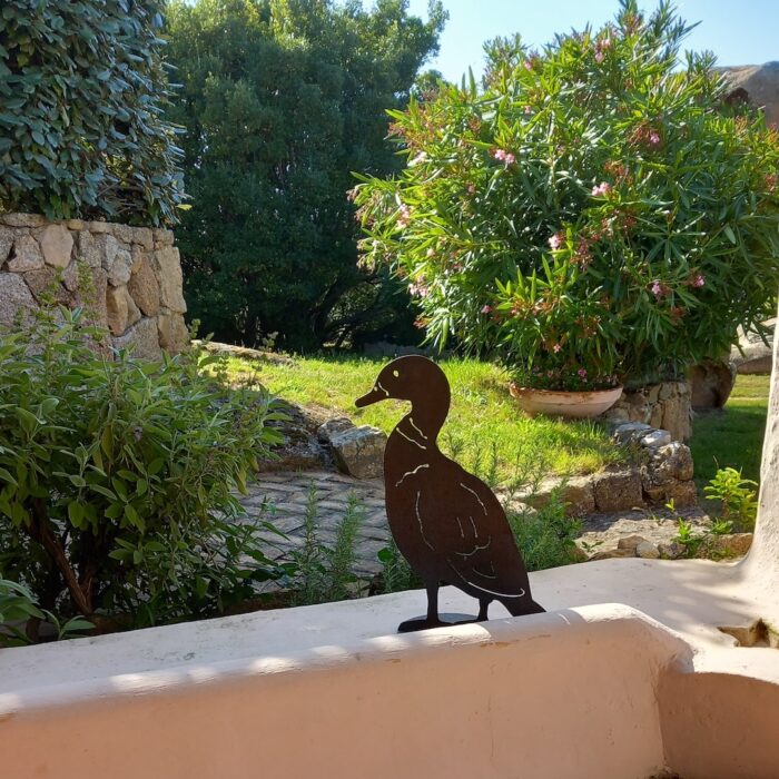 Casa Rosa stazzi le Querce Costa Smeralda giardino patio