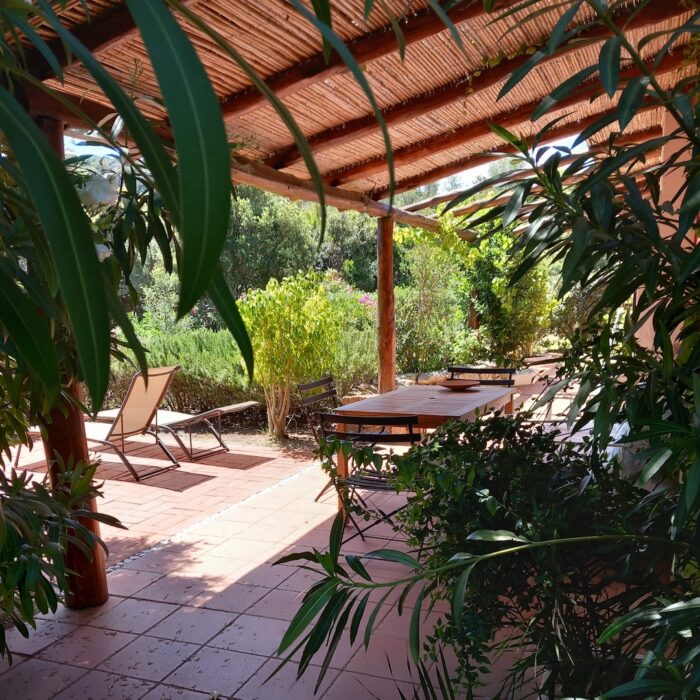 Le Querce Costa Smeralda Casa vacanza Verde patio esterno