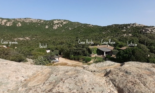 Le Querce Baja Sardinia Panoramica