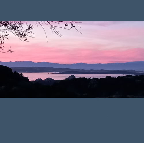 Le Querce Baja Sardinia tramonto